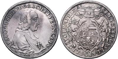 Jakob Ernst v. Liechtenstein - Mince, medaile a papírové peníze