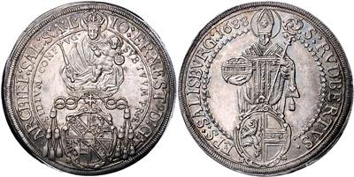 Johann Ernst v. Thun und Hohenstein - Münzen, Medaillen und Papiergeld