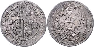 Johann Jakob Khuen v. Belasi - Mince, medaile a papírové peníze