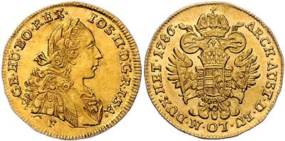 Josef II. GOLD - Münzen, Medaillen und Papiergeld