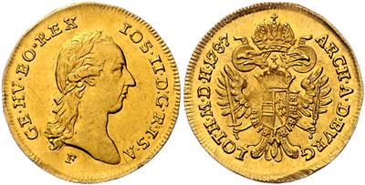 Josef II. GOLD - Coins, medals and paper money