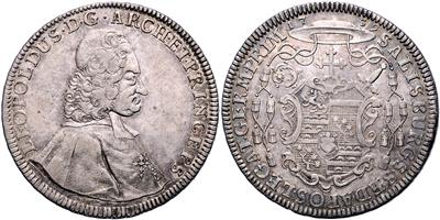 Leopold Anton Eleutherius v. Firmian - Münzen, Medaillen und Papiergeld