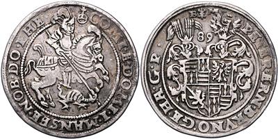 Mansfeld, Vorderortlinie Friedrbug, Peter Ernst I., Bruno II., Gebhard VIII. und Johann Georg IV. - Monete, medaglie e cartamoneta