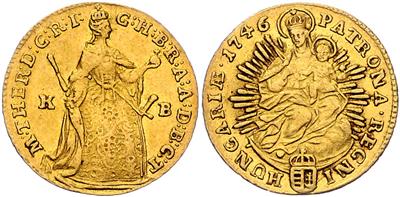Maria Theresia GOLD - Coins, medals and paper money