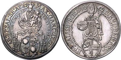 Max Gandolf v. Küenburg - Coins, medals and paper money