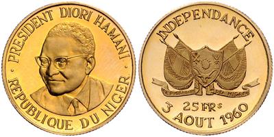 Niger GOLD - Mince, medaile a papírové peníze
