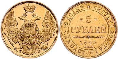 Nikolaus I. 1825-1855 GOLD - Coins, medals and paper money