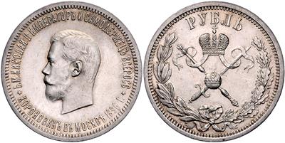 Nikolaus II. 1894-1917 - Coins, medals and paper money