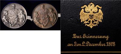 Wiener Kaiserjubiläum 1898 - Münzen, Medaillen und Papiergeld