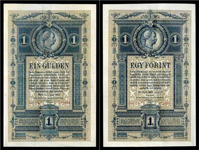 1 Gulden 1882 - Münzen, Medaillen und Papiergeld