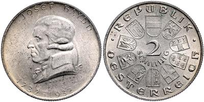 1. Republik und Ständestaat - Coins, medals and paper money