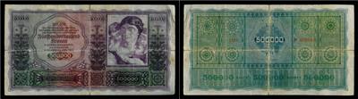 500.000 Kronen 1922 - Münzen, Medaillen und Papiergeld