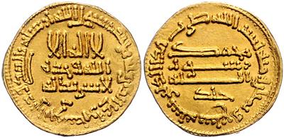 Abbasiden, al-Rashid AH 170-193 (786-809) GOLD - Münzen, Medaillen und Papiergeld