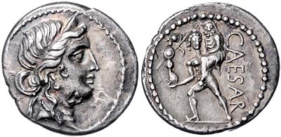 C. Iulius Caesar - Münzen, Medaillen und Papiergeld