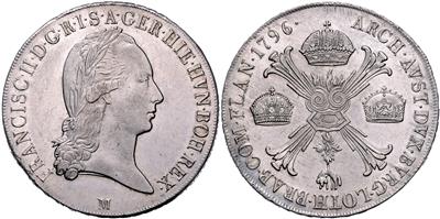 Franz II. - Münzen, Medaillen und Papiergeld