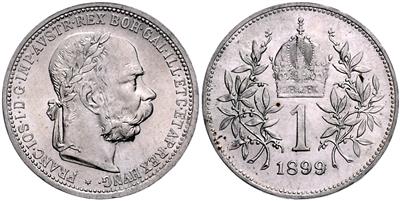 Franz Josef I. - Coins, medals and paper money