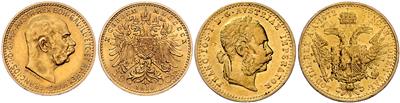 Franz Josef I./Republik GOLD - Münzen, Medaillen und Papiergeld