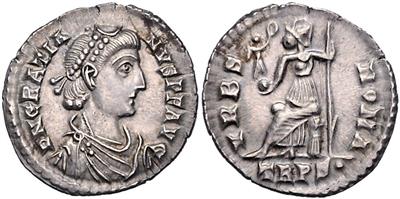 Gratianus 367-383 - Münzen, Medaillen und Papiergeld