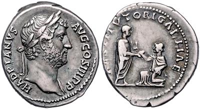 Hadrianus 117-138 - Münzen, Medaillen und Papiergeld