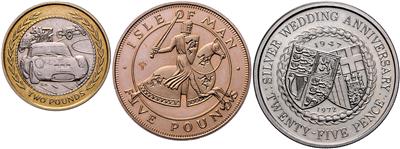 Insel Man - Münzen, Medaillen und Papiergeld