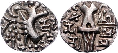 Kidariten, Vinyaditya spätes 5. Jhdt. debased GOLD - Münzen, Medaillen und Papiergeld