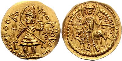 Kushan-Sasaniden, Zeit Ardashir/Peroz ca. 255-310 GOLD - Münzen, Medaillen und Papiergeld