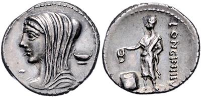 L. CASSIUS LONGINUS - Münzen, Medaillen und Papiergeld