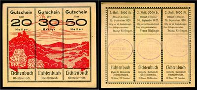 Notgeld Österreich - Sonderserien - Monete, medaglie e cartamoneta