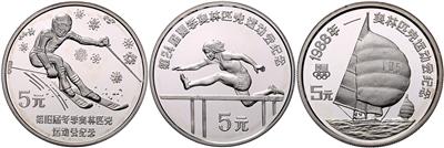 Olympische Spiele 1988 - Münzen, Medaillen und Papiergeld