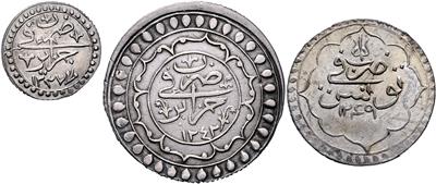 Osmanisches Reich - Mince, medaile a papírové peníze