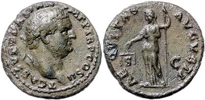 Titus als Caesar 69-79 - Coins, medals and paper money