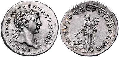 Traianus 98-117 - Monete, medaglie e cartamoneta