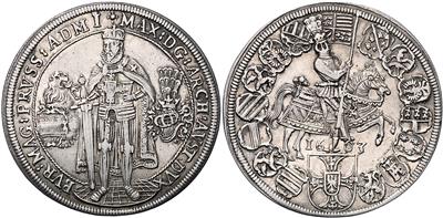 Eh. Maximilian als Hochmeister des Deutschen Ritterordens - Coins