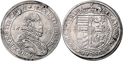 Eh. Maximilian als Hochmeister des Deutschen Ritterordens - Münzen