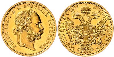 Franz Josef I. GOLD - Münzen