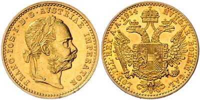 Franz Josef I. GOLD - Münzen