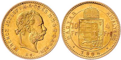 Franz Josef I. GOLD - Münzen