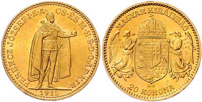 Franz Josef I. GOLD - Mince