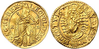 Leopold I. GOLD - Münzen