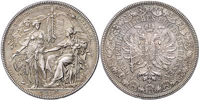 Wien, I. Österr. Bundesschießen vom 18. bis 25. August 1880 - Coins