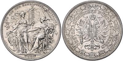 Wien, I. österreichisches Bundesschießen vom 18. bis 25. Juli 1880 - Coins