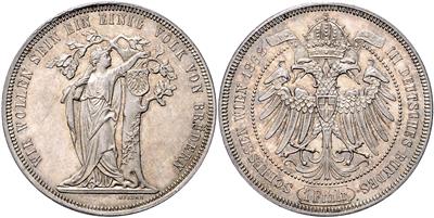 Wien, III. Deutsches Bundesschießen, 1868 - Münzen