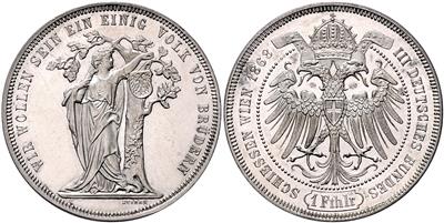 Wien, III. Deutsches Bundesschießen, 1868 - Coins