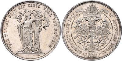 Wien, III. Deutsches Bundesschießen, 1868 - Münzen