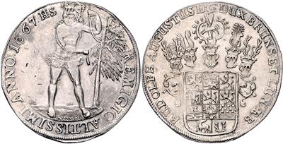 Braunschweig- Wolfenbüttel, Rudolph August 1666-1685 - Coins