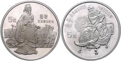 China/Rußland - Coins