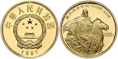 China, Volksrepublik GOLD - Münzen