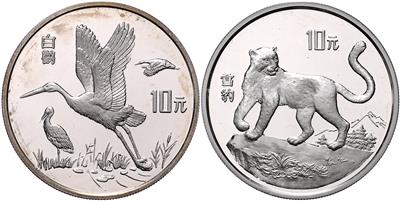 China, VolksrepublikTiermotive - Münzen