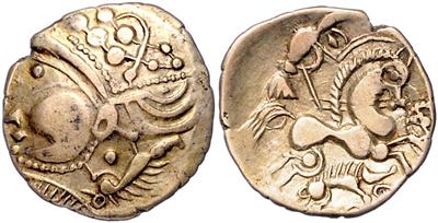 Gallien, Aulerci Eburovices, Region D' Evreux, GOLD/ ELEKTRON - Coins