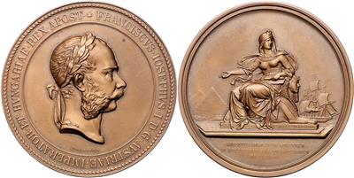 Hauptmünzamt Wien, Medaillen auf Franz Josef I. - Coins